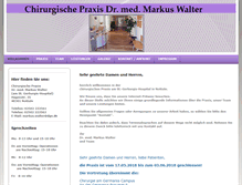 Tablet Screenshot of chirurgie-nottuln.de